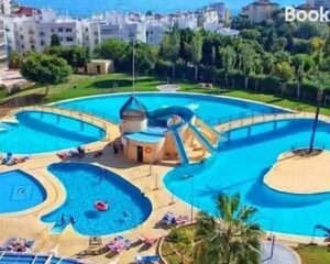 Benalmadena Estudio Jjupiter 250 M Del Mar Con Vistas Al Mar Piscinas