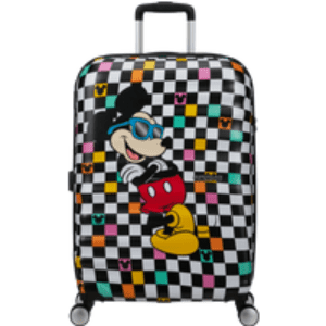 American Tourister Disney Wavebreaker Medium Check-in Mickey Check