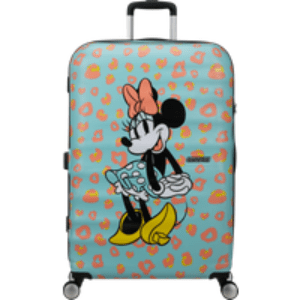 American Tourister Disney Wavebreaker Large Check-in Minnie Pastel Dots