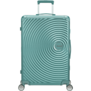 American Tourister Soundbox Alu Large Check-in Dusty Turquoise