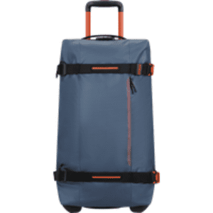 American Tourister Urban Track Duffle with wheels Navy/Orange
