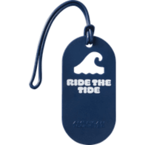 American Tourister Fun Tags Luggage Tag – Set of 2 pcs Ride The Tide