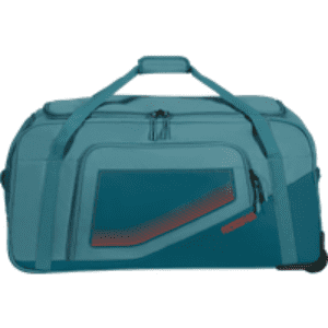 American Tourister City Racer Duffle with wheels Petrol
